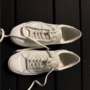 Vince White Fulton Leather Sneakers size 9 M